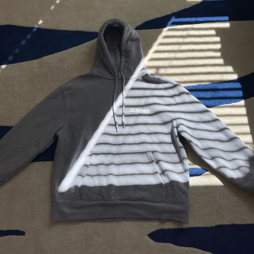 Jacquemus Charcoal Gray Hoodie